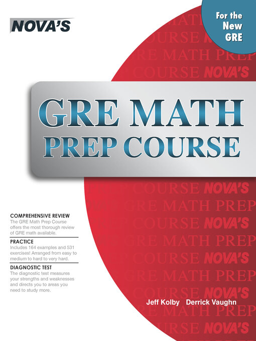 Title details for GRE Math Prep Course by Jeff Kolby - Available